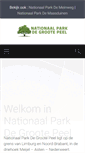 Mobile Screenshot of nationaal-parkdegrootepeel.nl